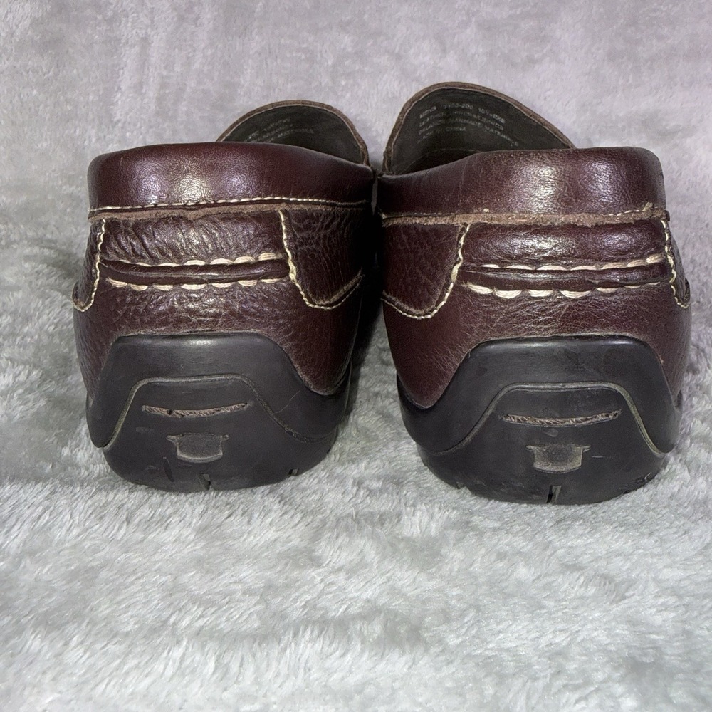 Florsheim Men's Leather Slip On Loafers Shoes US 10.5 EEE Brown Comfort Tech - Picture 9 of 11
